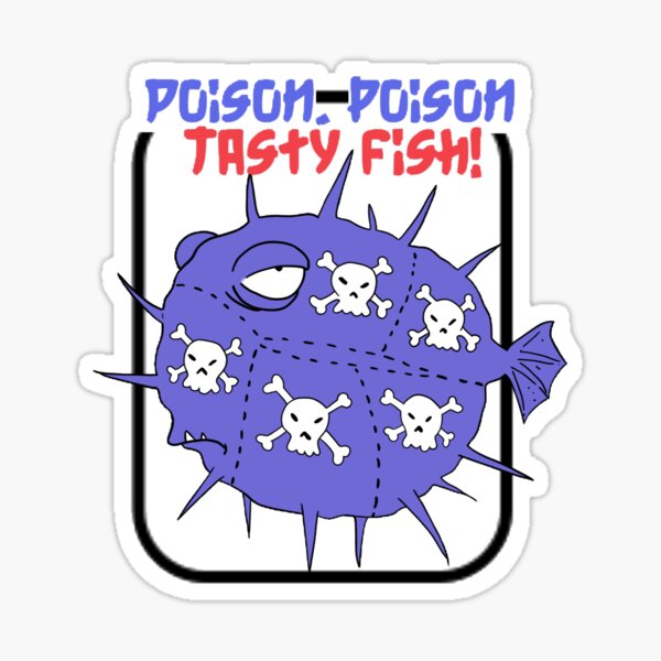 Artikel-Vorschau von Fugu-Fisch, designt und verkauft von TadHappyGilmore.