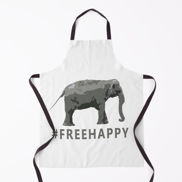 Item preview, #FreeHappy Happy the Elephant Support Design designed and sold by QuanJewelry.