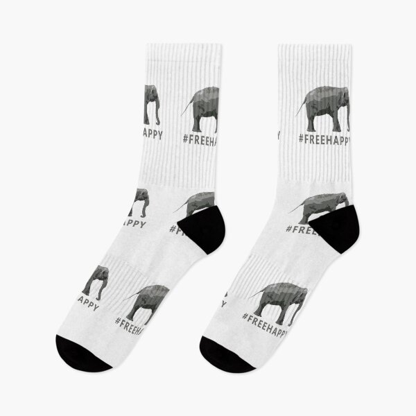 Item preview, #FreeHappy Happy the Elephant Support Design designed and sold by QuanJewelry.