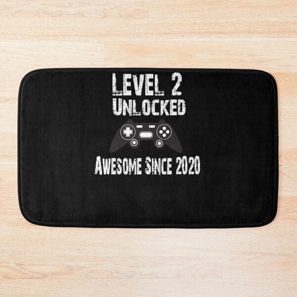 Item preview, Level 2 Unlocked Awesome Since 2020 Shirt, Gaming shirt, Summer Shirt, Valentine Shirt gift, Valentine Day Cut File, gift for Mom, dad gift, gift for birthday  designed and sold by GAIDREDA.
