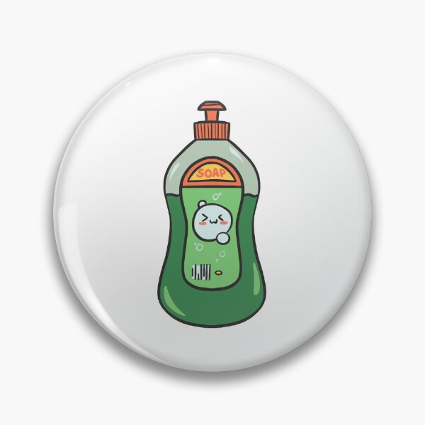 Item preview, Cute Dish Soap - Green designed and sold by NoahSalvatorArt.