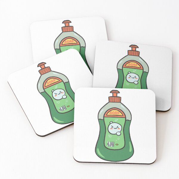 Item preview, Cute Dish Soap - Green designed and sold by NoahSalvatorArt.