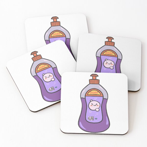Item preview, Cute Dish Soap - Purple designed and sold by NoahSalvatorArt.