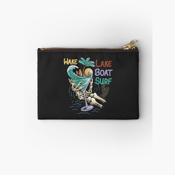 Item preview, "Wake Lake Boat Surf, Funny Surf Saying " designed and sold by adarth.