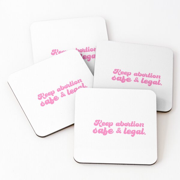 Item preview, Pro Choice Pro Roe Keep Abortion Safe And Legal Aesthetic Feminist Sticker designed and sold by Preppy Positivity.