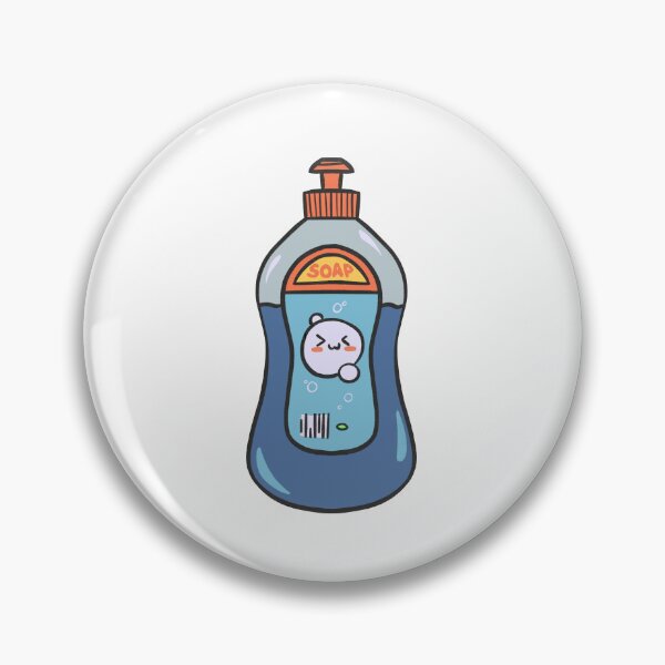 Item preview, Cute Dish Soap - Blue designed and sold by NoahSalvatorArt.