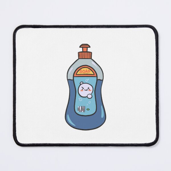 Item preview, Cute Dish Soap - Blue designed and sold by NoahSalvatorArt.