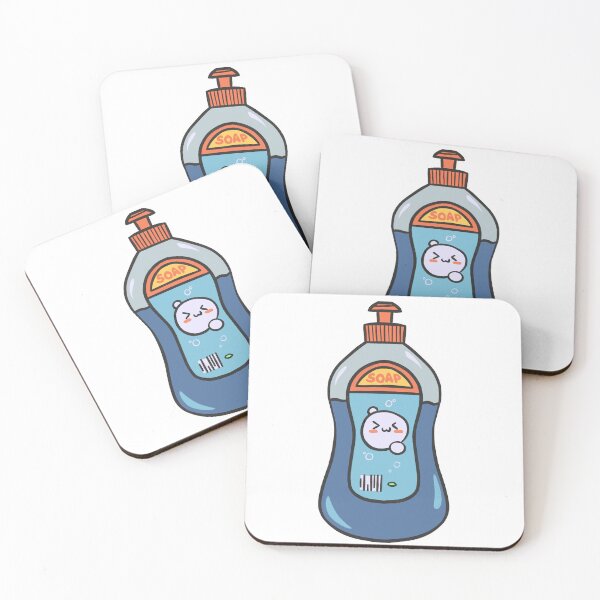 Item preview, Cute Dish Soap - Blue designed and sold by NoahSalvatorArt.