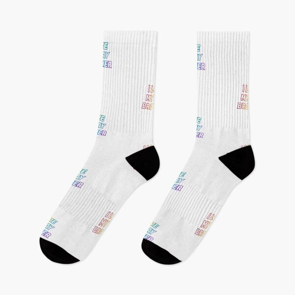 Item preview, I love my gay brother - Pride rainbow colors designed and sold by Inspirationmotivation.