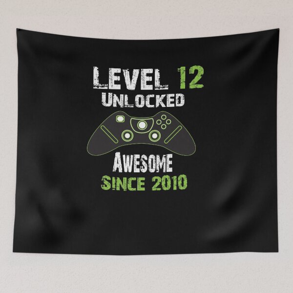 Artikelvorschau, Level 12 Unlocked Awesome Since 2010 Shirt, Gaming Shirt, Summer Shirt, Valentine Shirt Geschenk, Valentine Day Cut File, Geschenk für Mama, Papa Geschenk, Geschenk zum Geburtstag entworfen und verkauft von GAIDREDA.