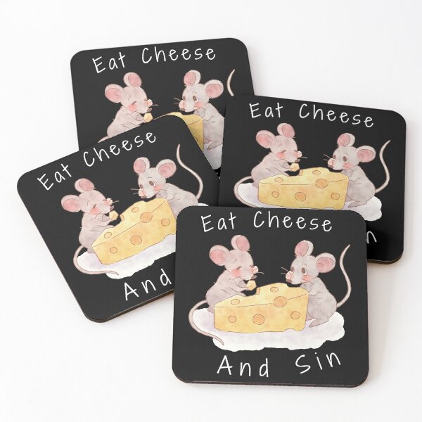Item preview, Eat Cheese and Sin Funny Rat Classic T-Shirt designed and sold by BOUMNESS.