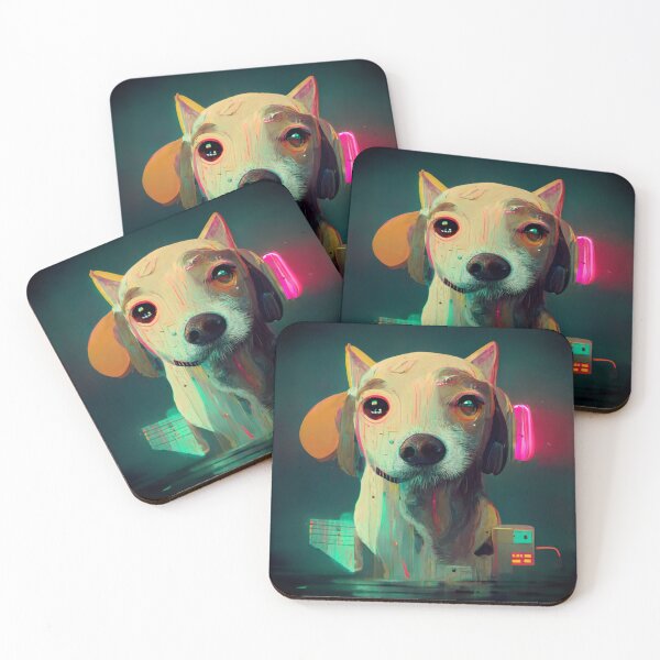 Item preview, Cyberpup v2 Lofi Edition designed and sold by thelofidragon.