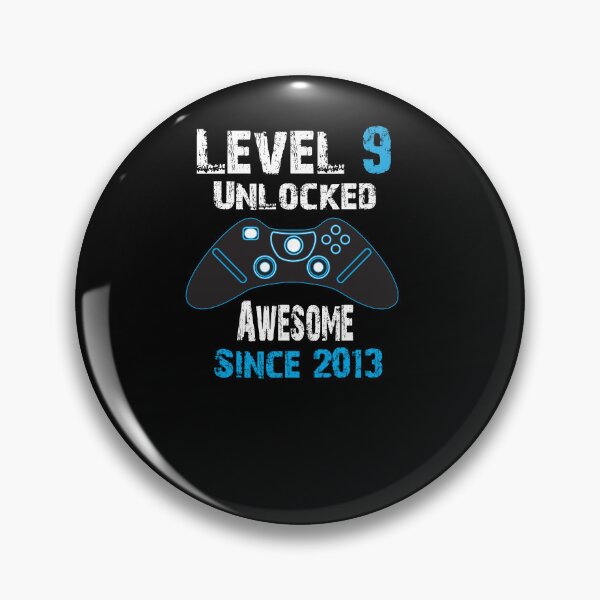 Item preview, Level 9 Unlocked Awesome Since 2013 Shirt, Gaming shirt, Summer Shirt, Valentine Shirt gift, Valentine Day Cut File, gift for Mom, dad gift, gift for birthday  designed and sold by GAIDREDA.