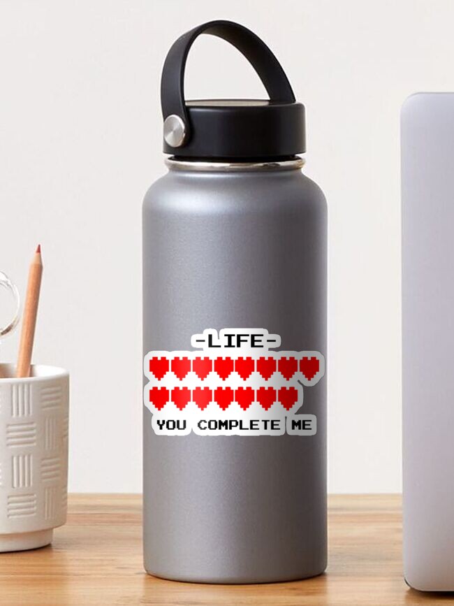 Thumbnail 1 of 3, Sticker, Life You Complete Me designed and sold by choustore.