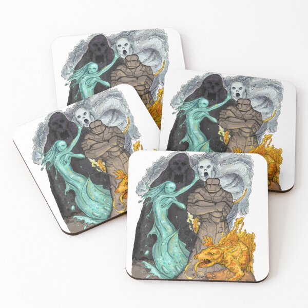 Item preview, The Elementals designed and sold by Sbrayarts.