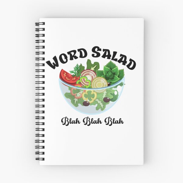 Item preview, Word Salad - Blah Blah Blah designed and sold by Losthorsedesign.