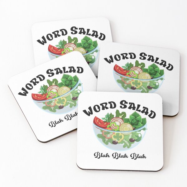 Item preview, Word Salad - Blah Blah Blah designed and sold by Losthorsedesign.