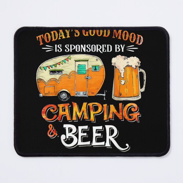 Item preview, Camping Beer Halloween designed and sold by Susan Netto.
