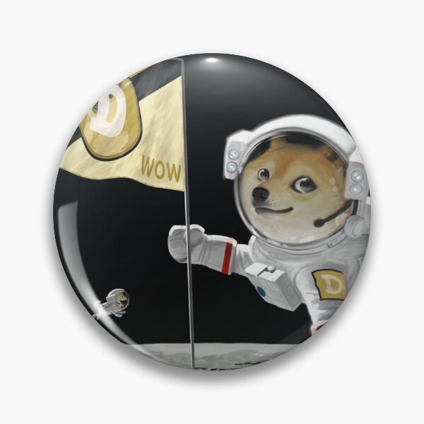 Item preview, "Dogecoin to The Moon!!!"- NFT designed and sold by Shop4Gamers.