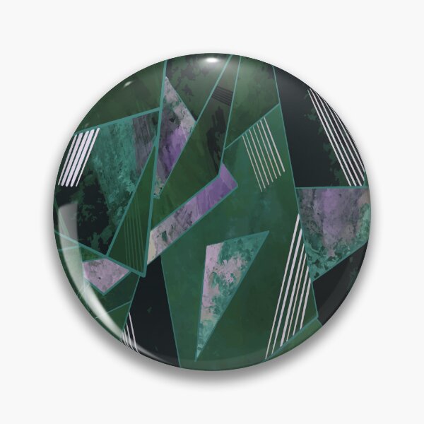 Item preview, Luxurious Deep Green Geometric Design designed and sold by antevasinart.