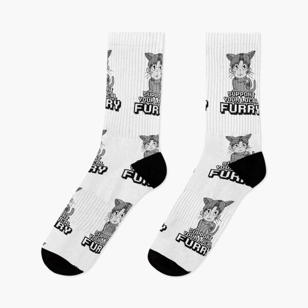 Item preview, Support Your Local Furry Unidentified Amarillo Object Cute Furry Anime Cartoon designed and sold by QuanJewelry.