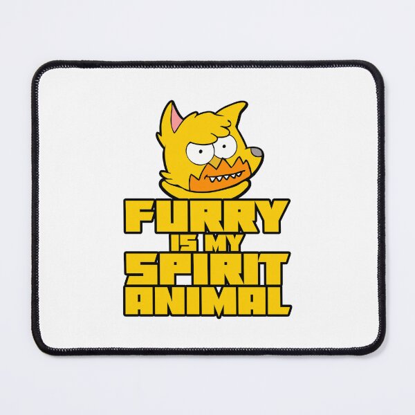 Item preview, Furry Is My Spirit Animal Unidentified Amarillo Object designed and sold by QuanJewelry.