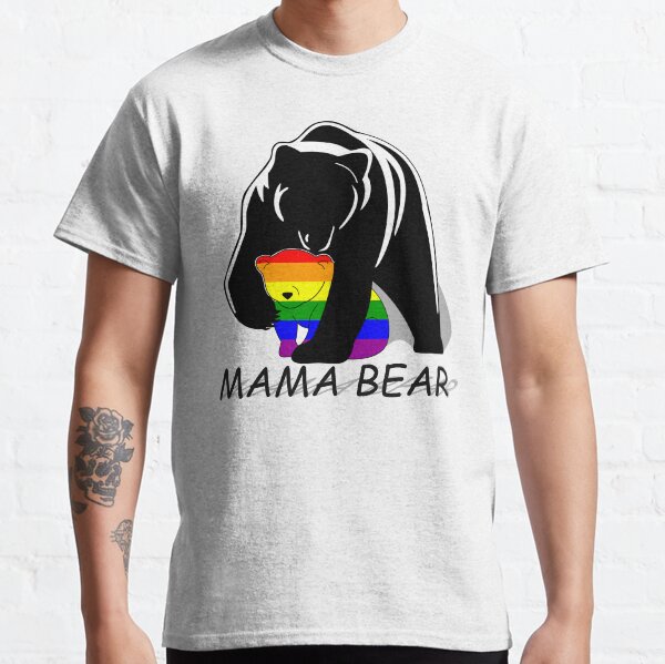 Gay Pride Mama Bear T-shirt classique