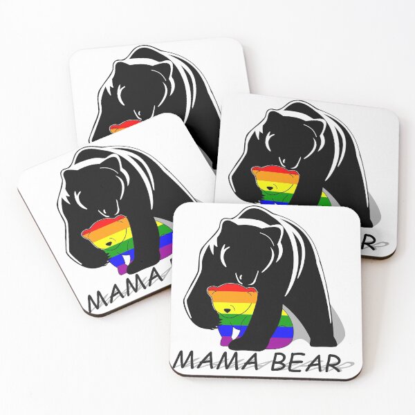 Item preview, Gay Pride Mama Bear designed and sold by Bunny Loven.