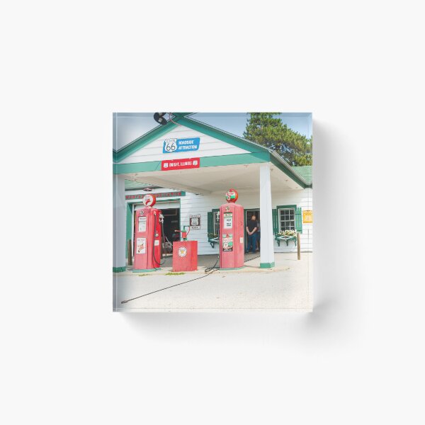Item preview, Route 66 restored garage designed and sold by Brian Scantlebury.