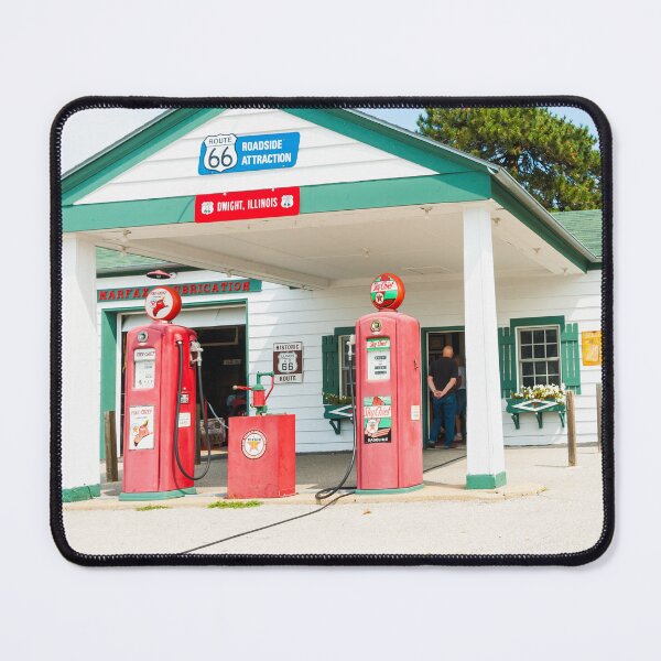 Item preview, Route 66 restored garage designed and sold by Brian Scantlebury.