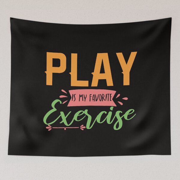 Item preview, Play is my favorite exercise Pediatric Physical Therapy PT  designed and sold by Dream-bubble.