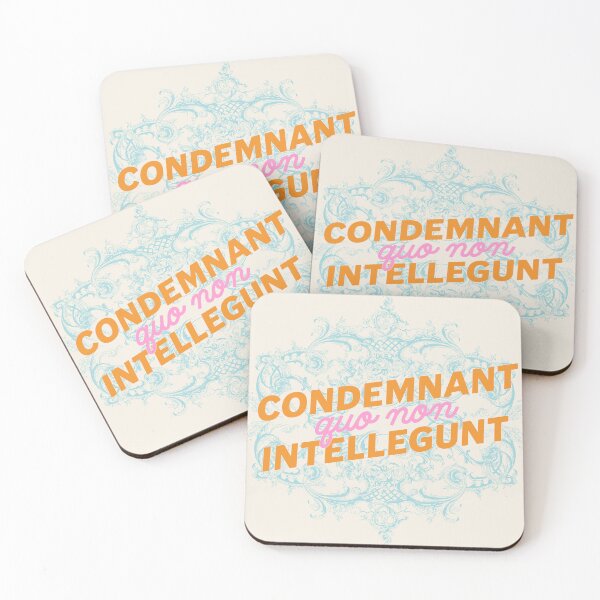 Item preview, Condemnant Quo Non Intellegunt - Latin designed and sold by Trish Dish.
