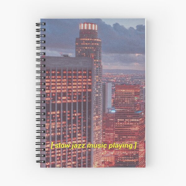 Item preview, Slow Jazz Music Playing city photo vintage subtitles designed and sold by forthecoolture.