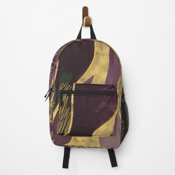 Item preview, Luxurious Purple and Gold Abstract Fluid Design designed and sold by antevasinart.
