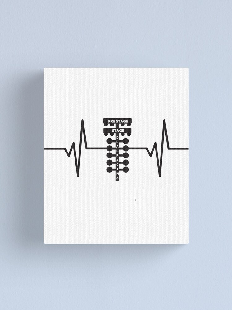 "Drag Racing Tree Heart Beat Racing Driver Christmas Tree Racer Drag