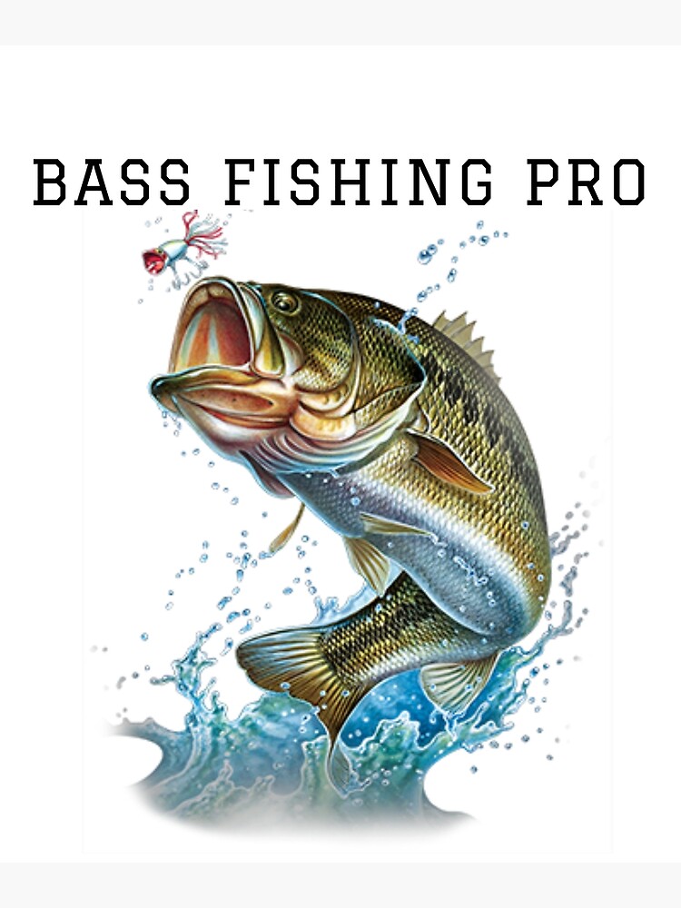 Bass Fishing Pro.  Poster for Sale by FloridaKeys1984