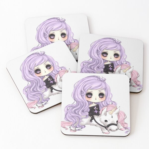 Item preview, Dark unicorn princess  designed and sold by RainbowChild80.