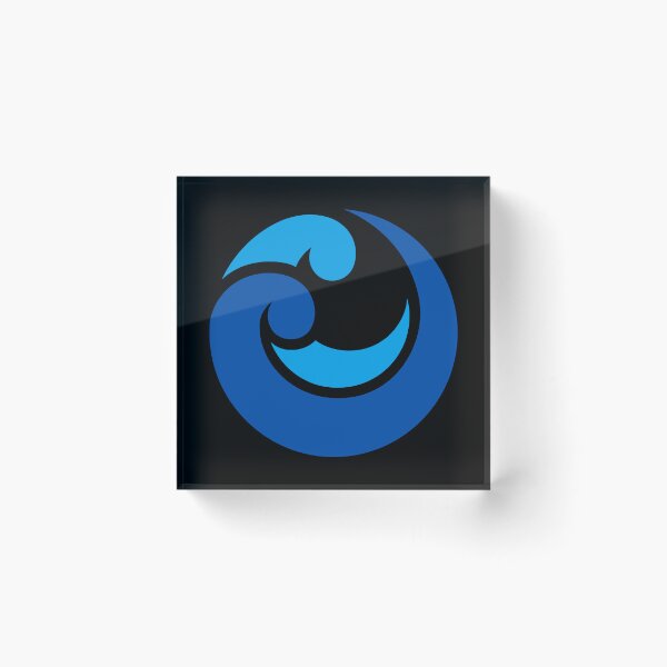 Item preview, Kawaii Blue Wave designed and sold by cutieotter.