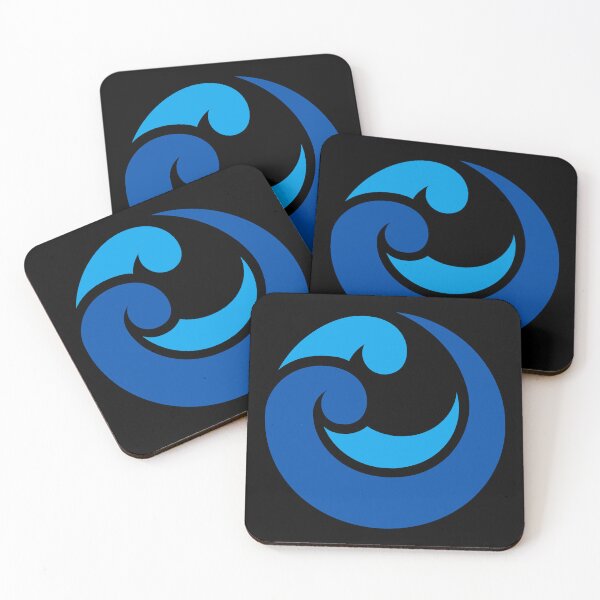 Item preview, Kawaii Blue Wave designed and sold by cutieotter.