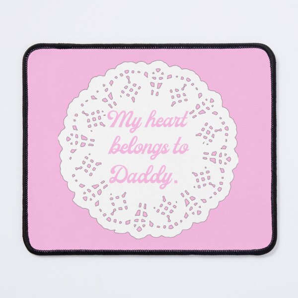 Item preview, My Heart Belongs to Daddy - Doilie designed and sold by meowcute.