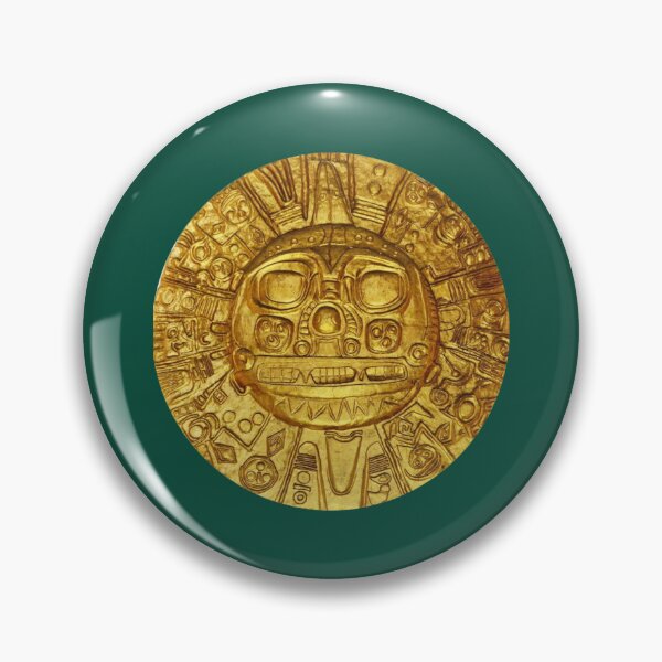 Item preview, Ancient Inca  Gold Sun God Disc Authentic Original design   designed and sold by SofiaMBelenk5.