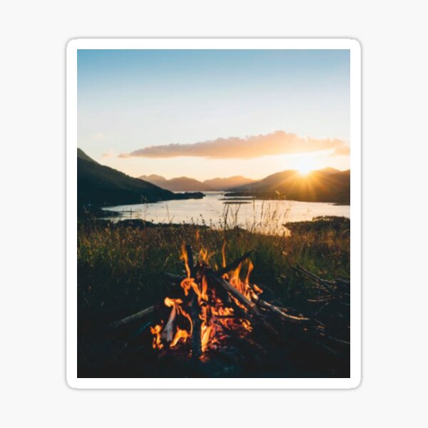 campfire Sticker