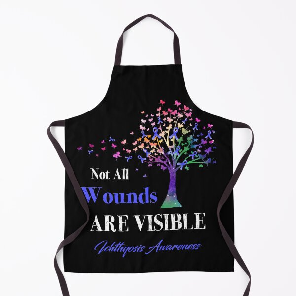 Item preview, Not All Wounds Are Visible Ichthyosis Awareness designed and sold by Hatjar.