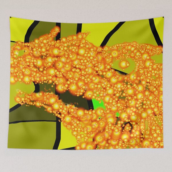 Item preview, Mosaic Pattern With Abstract Sea Dragon Head Artwork13 D1 Production designed and sold by SelfUpgrade.