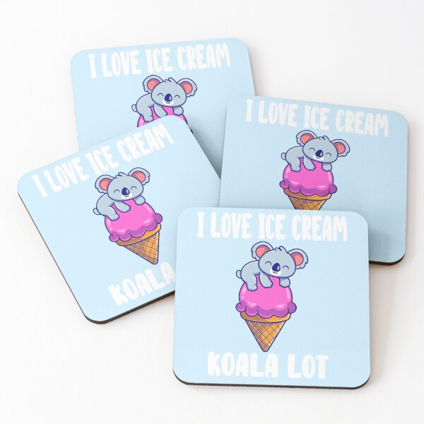 Item preview, I love Ice Cream Koala Lot designed and sold by anes18.