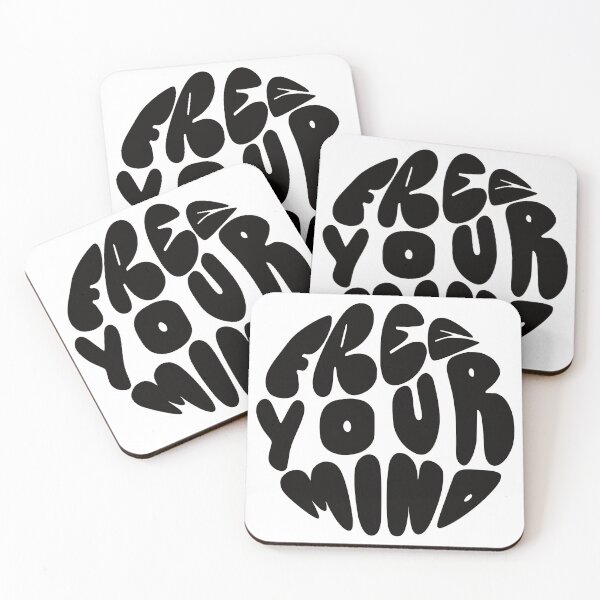Item preview, FREE YOUR MIND Inspirational Quote designed and sold by Yogutzta.