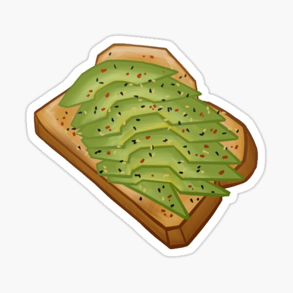 Avocado Toast Sticker