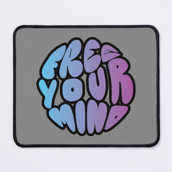 Item preview, FREE YOUR MIND Motivational Quote designed and sold by Yogutzta.