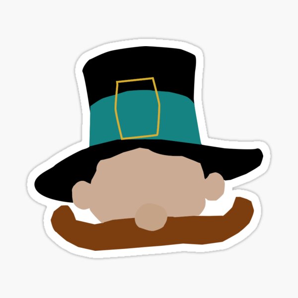 "Plymouth Argyle mascot Pilgrim Pete" Sticker for Sale by apotey