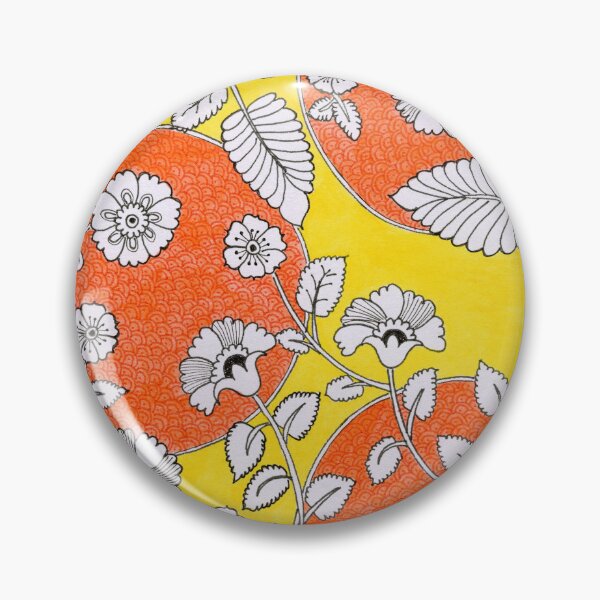 Item preview, Golden Spring Kalamkari Print designed and sold by with-anugraha.